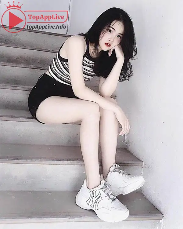 Ảnh hot girl hoàng my tươi tắn