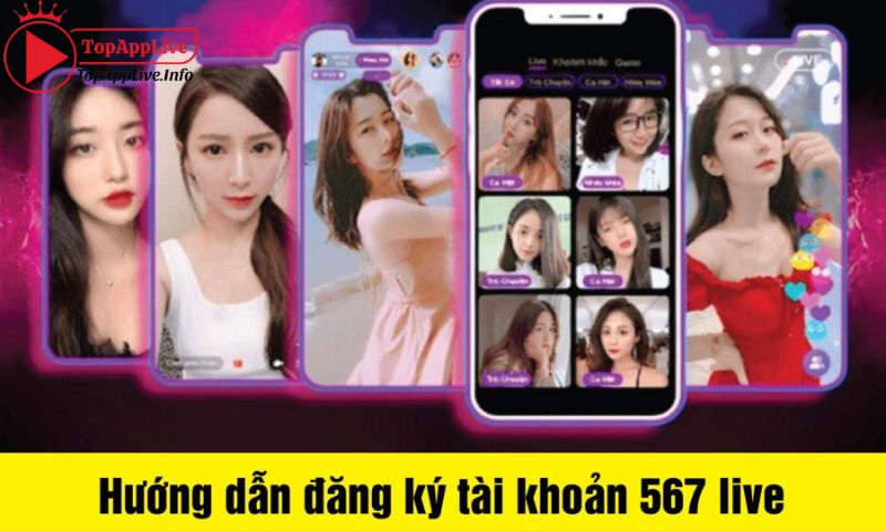 Hướng dẫn đăng ký tạo tài khoản người chơi tại 567live