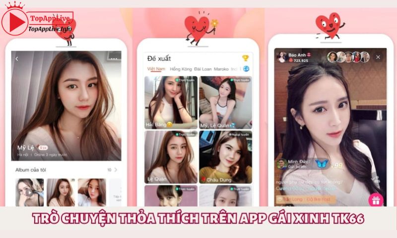 Nạp tiền vào app tk66live