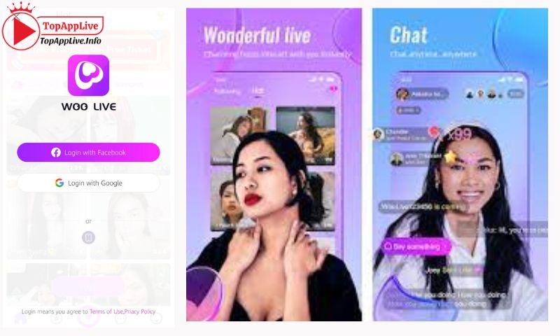 Woo Live App - giải trí, kết bạn và kiếm tiền